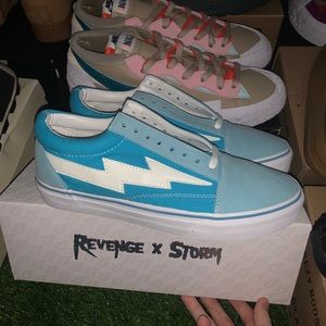 Revenge Storm x Vans LA Bolt Blue - Sz 9 - brand new - authentic